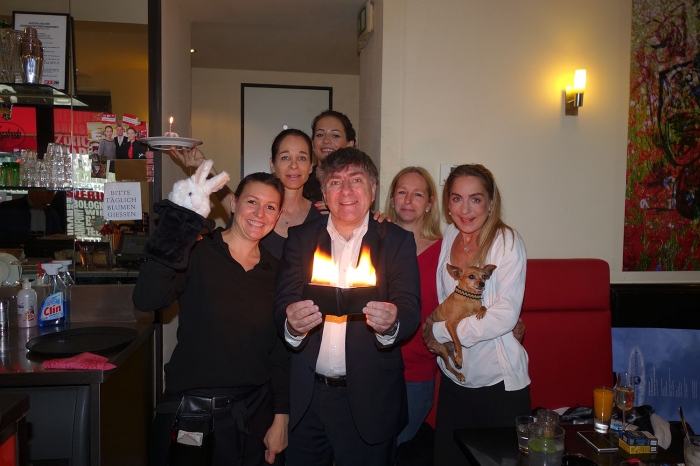Geburtstagsfeier von Magic Hans
